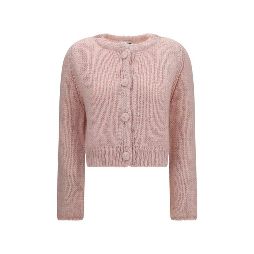Forte_Forte Women Chunky Knit Cardigan With Buttons